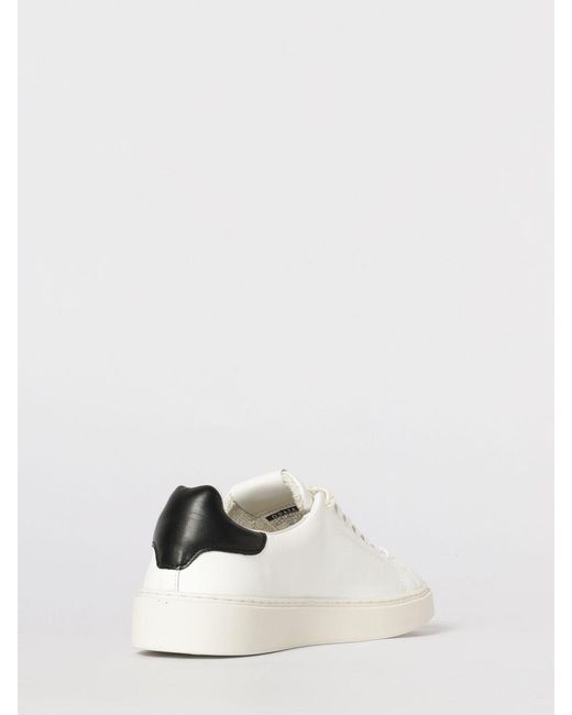 Date White Leather Levante Sneakers for men