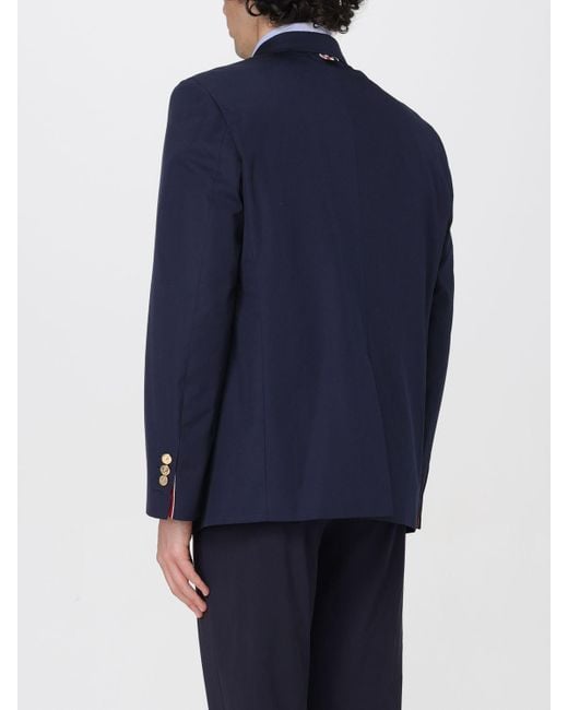 Thom Browne Blue Jacket for men
