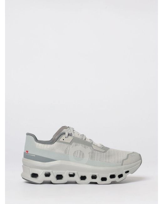 On Shoes White Cloudmonster Void On Mesh Sneakers for men
