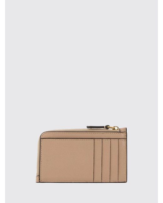 Chloé Natural ChloÉ Paddington Leather Credit Card Holder