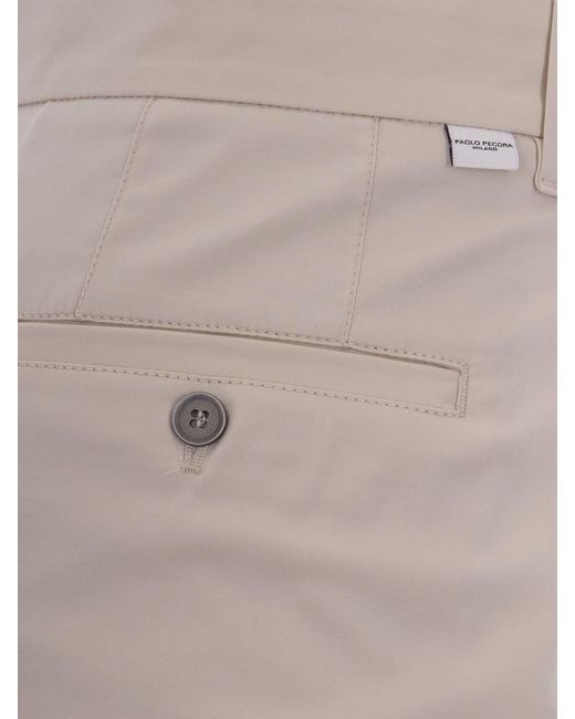 Paolo Pecora Natural Trousers for men