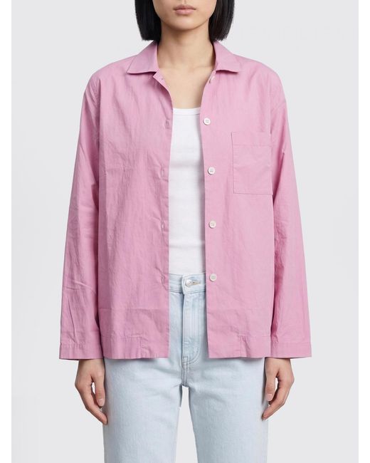 Tekla Pink Organic Cotton Shirt