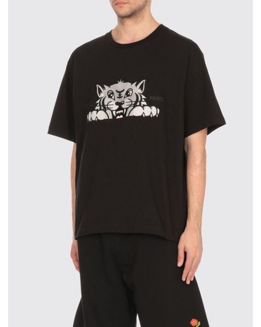 KENZO Black T-Shirt for men