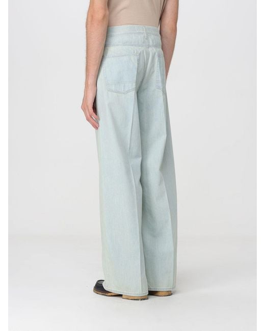 Golden Goose Deluxe Brand Blue Trousers for men