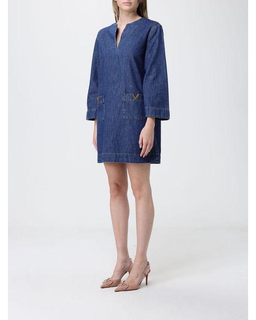Valentino Blue Mini Dress