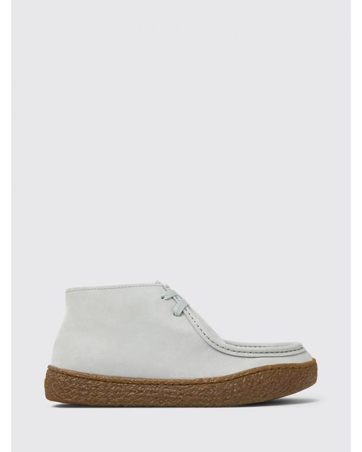 Camper White Peu Terreno Suede Chukka Boots