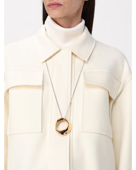 Jil Sander White Schmuck Damen