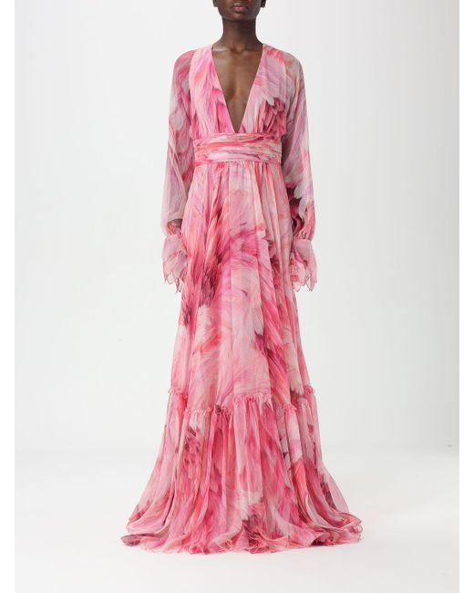Roberto Cavalli Pink Dress