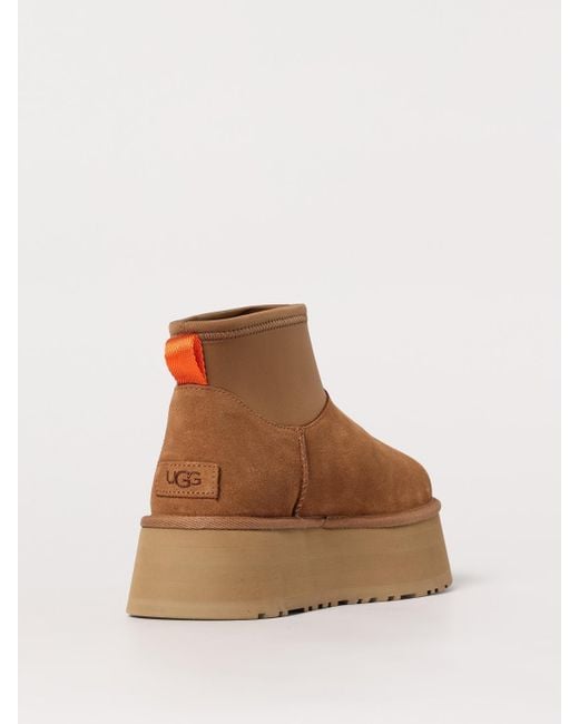 Stivaletto Classic Mini Dipper di Ugg in Brown