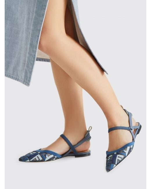 Fendi Blue Schuhe Damen