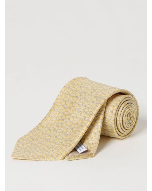 Ferragamo Krawatte in Natural für Herren