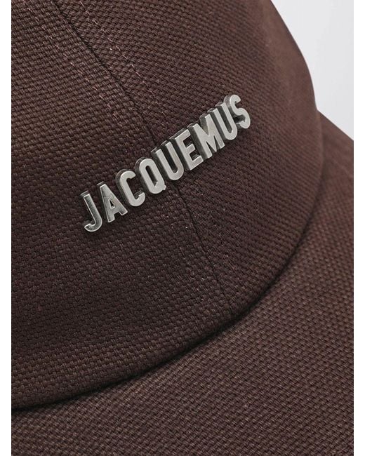 Jacquemus Brown Cotton Baseball Cap