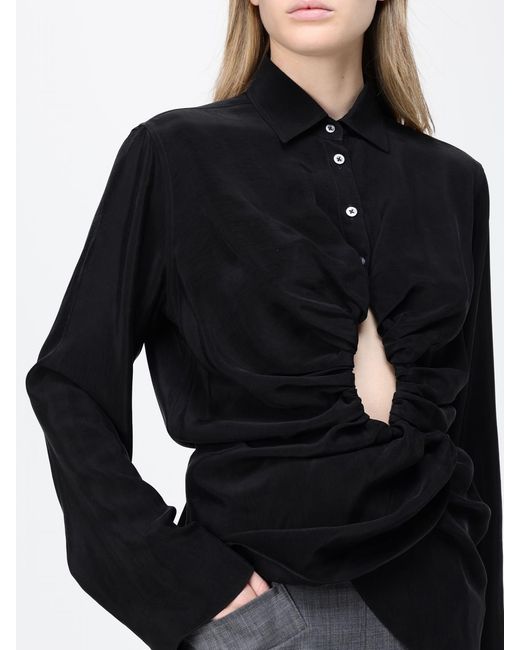 Maison Margiela Black Cupro Shirt