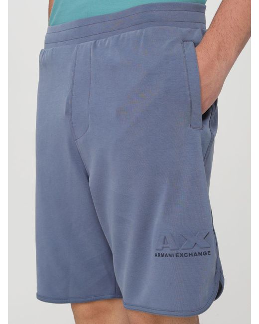 Pantalones cortos Armani Exchange de hombre de color Blue