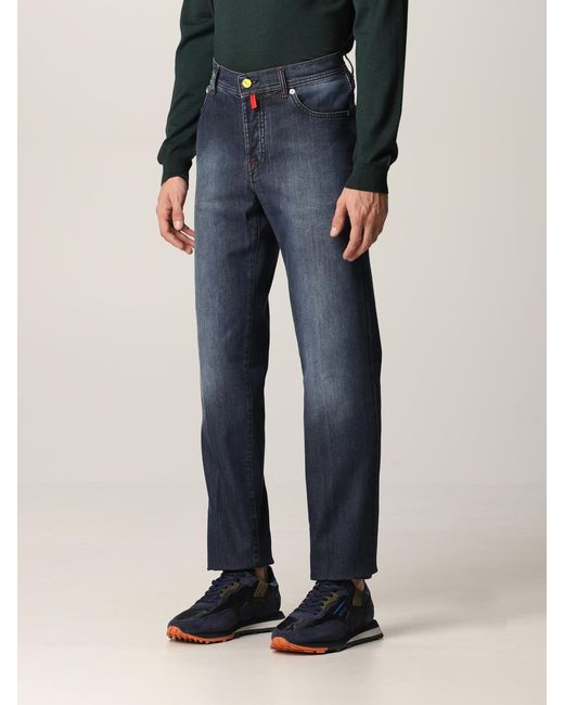 Kiton Blue Jeans for men