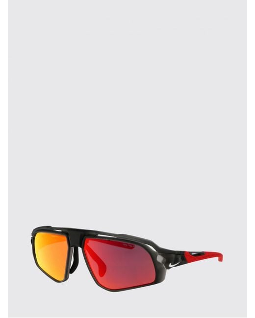 Nike Red Shield Sunglasses