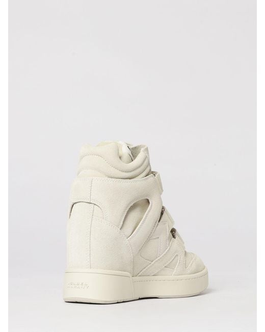 Isabel Marant Natural Im3 Suede Sneakers