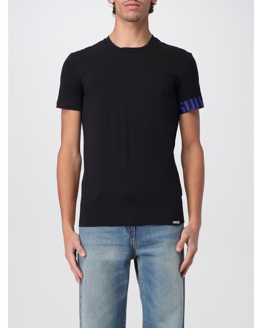 DSquared² Black T-Shirt for men