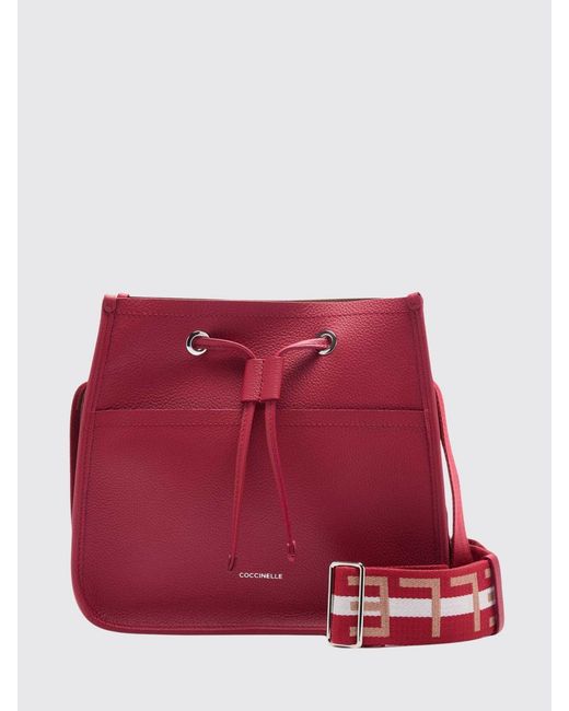 Coccinelle Red Crossbody Bags