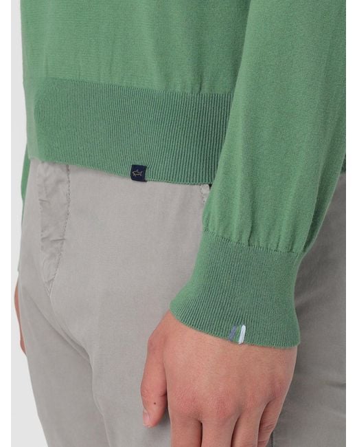 Paul & Shark Green Jumper for men