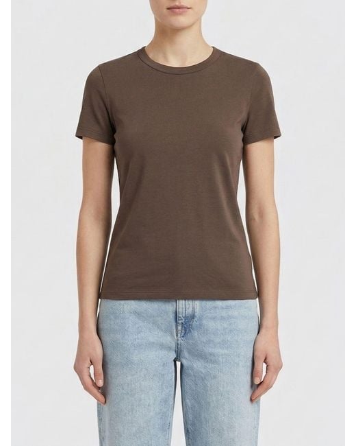 Brunello Cucinelli Brown Cotton T-Shirts