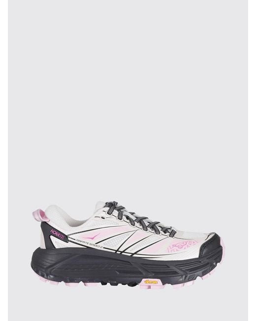 Hoka One One White Mafate Speed 2 Mesh And Rubber Sneakers