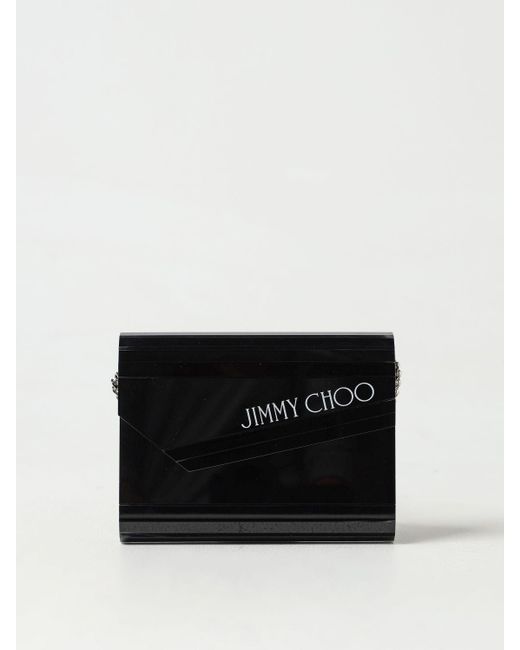 Jimmy Choo Black Schultertasche