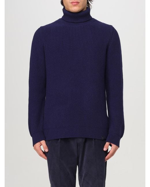 Fay Blue Sweater for men