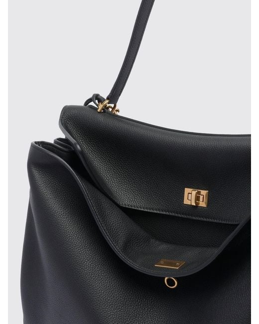 Balenciaga Black Rodeo Large Shoulder Bag