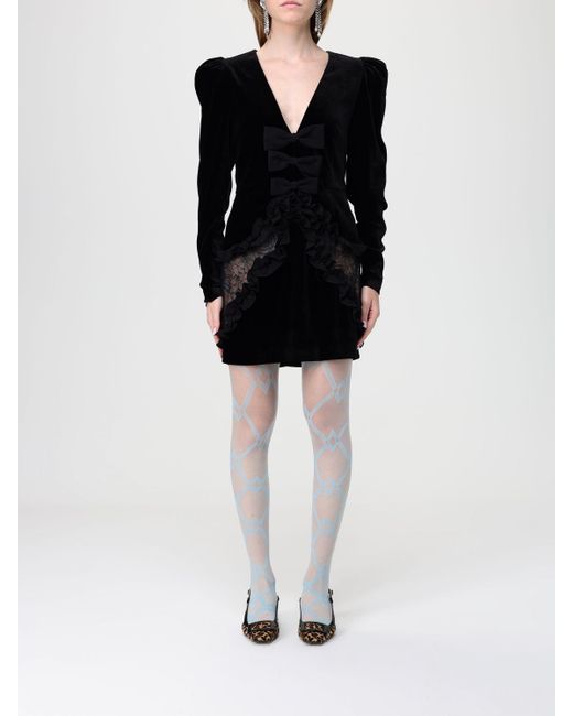 Alessandra Rich Black Dress