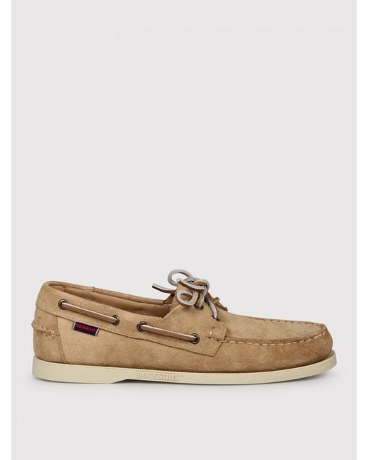 Sebago Natural Portland Suede Loafer for men