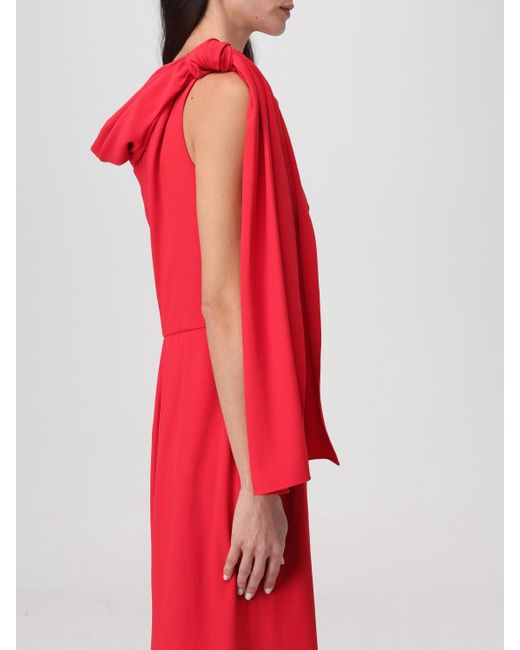 McQueen Red Dress