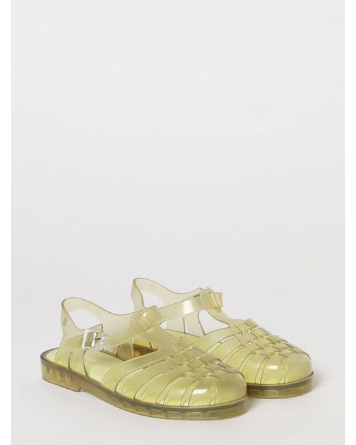 Melissa Natural Possession Pvc Fisherman Sandals With Low Heel And Ankle Strap