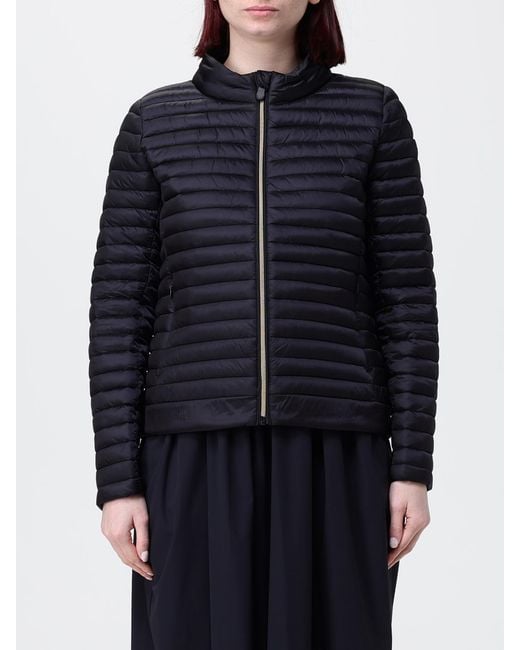 Save The Duck Blue Nylon Down Jacket