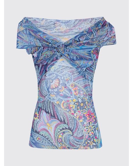 Etro Blue Top