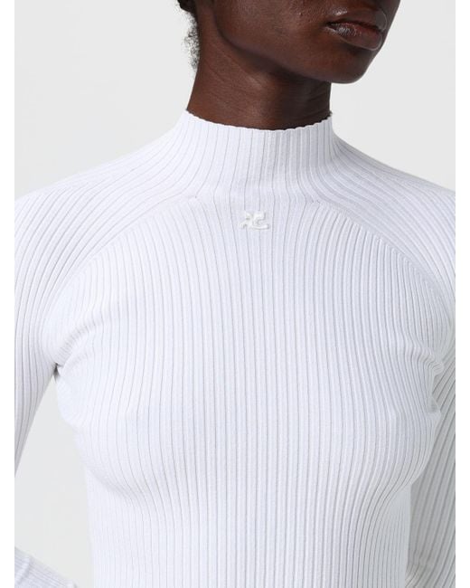 Courreges White Courr&Egrave	Ges Sweatshirt