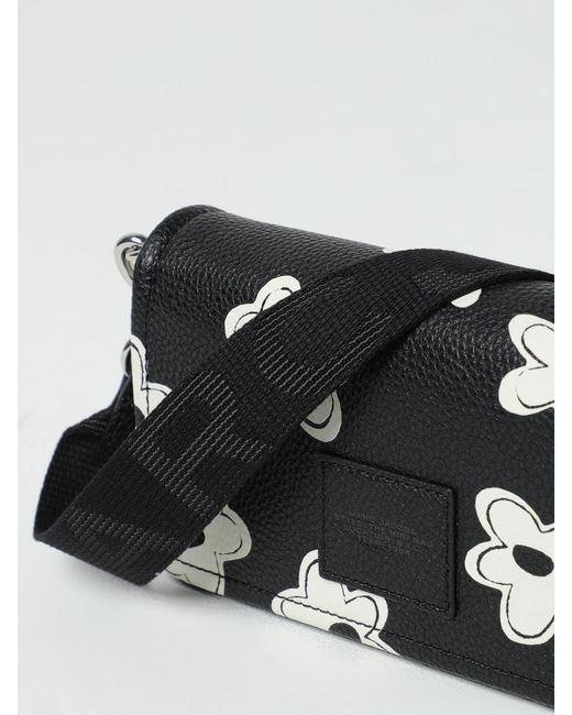 Marc Jacobs Black The The Daisy Mini Floral Shoulder Bag
