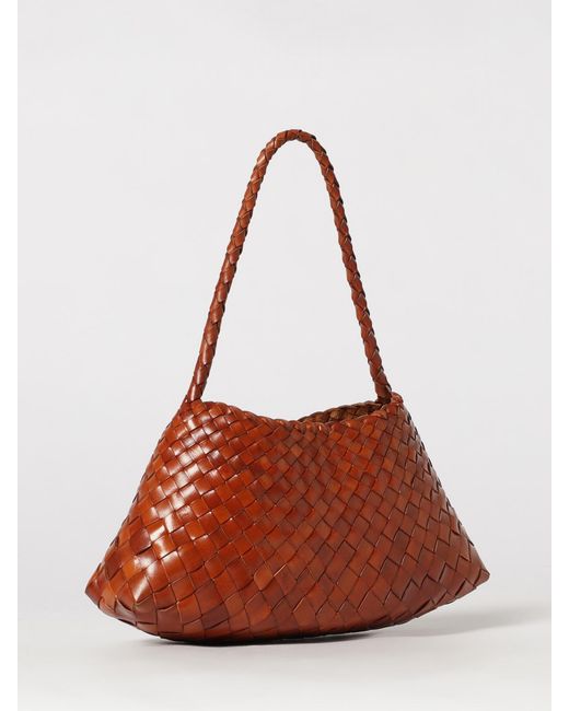 Dragon Diffusion Red Rosanna Woven Leather Bag