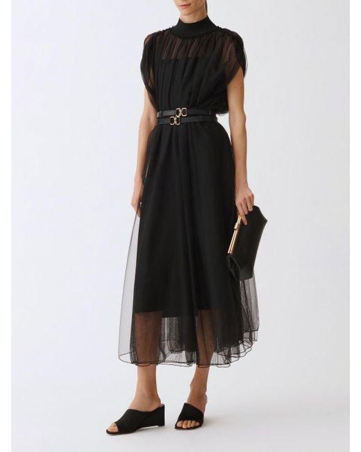 Fabiana Filippi Black Dress