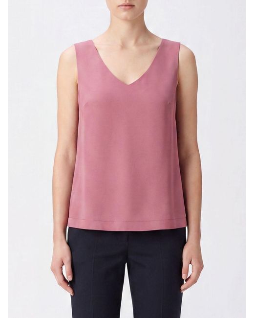 Top Mujer Herno de color Red