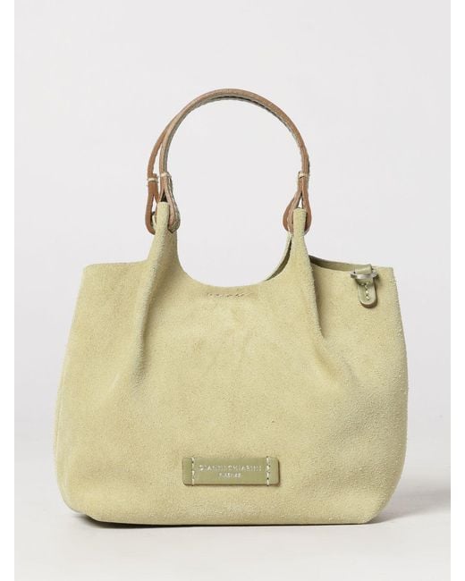 Gianni Chiarini Natural Dua Suede Bag