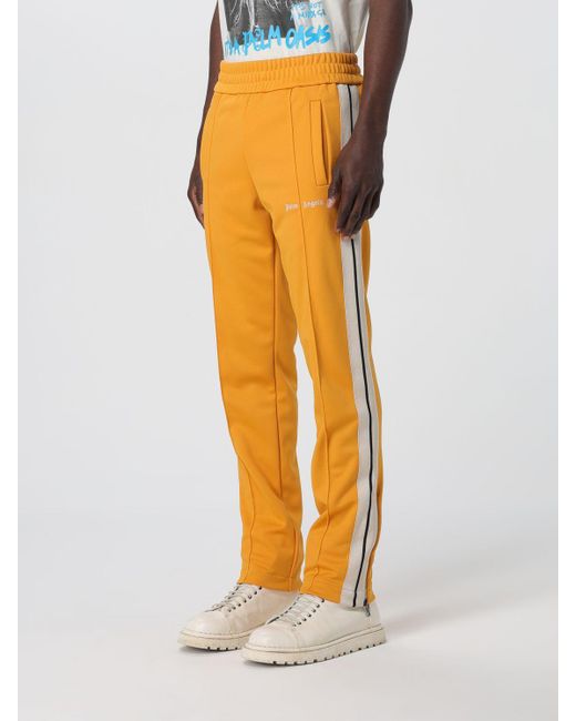 Pantalone di Palm Angels in Orange da Uomo