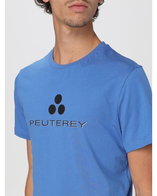Peuterey Blue T-Shirt for men