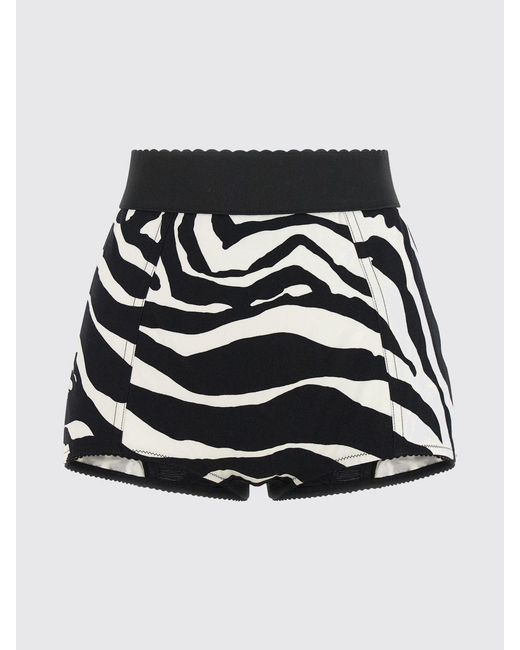 Dolce & Gabbana Black Dolce &Amp Gabbana Shorts