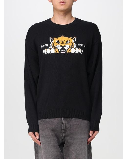 KENZO Black Sweater for men