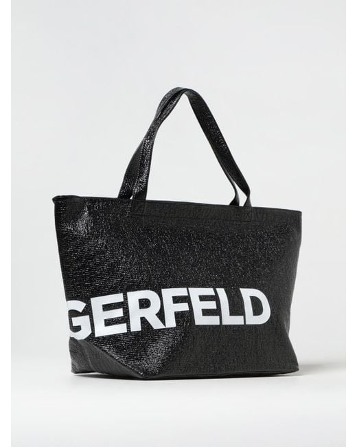 Karl Lagerfeld Black Backpack