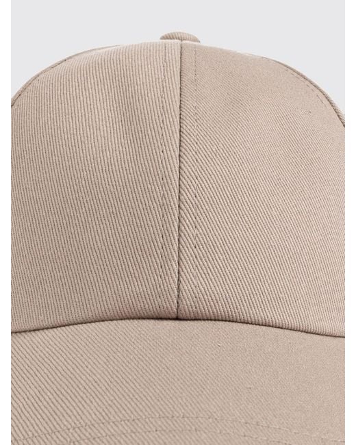 Paul Smith Natural Cotton Baseball Cap With Adjustable Strap for men