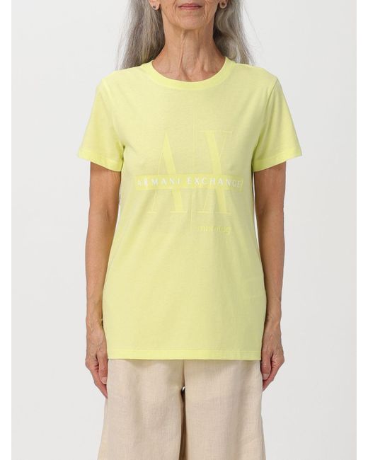 Armani Exchange Yellow T-shirt