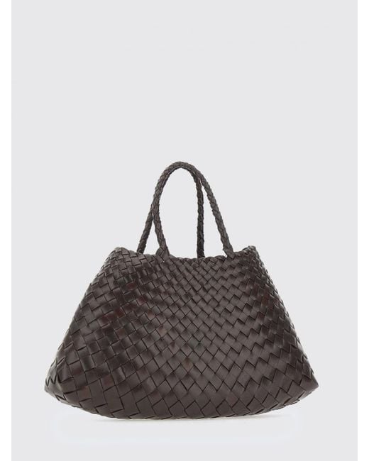 Borsa A Mano Donna di Dragon Diffusion in Brown