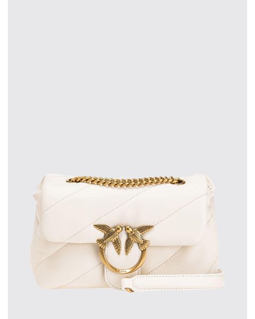 Pinko Natural Love Puff Mini Matelassé Nappa Bag